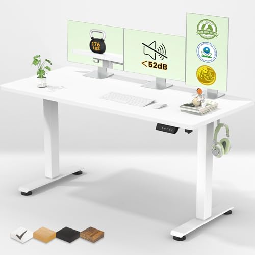 Classic Veken 55 Inch Large Electric Standing Desk,Sit to Stand Collection