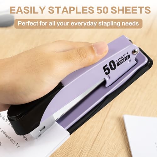 Eco-Friendly Deli Stapler Heavy Duty, Full Strip Staplers for for Daily Use