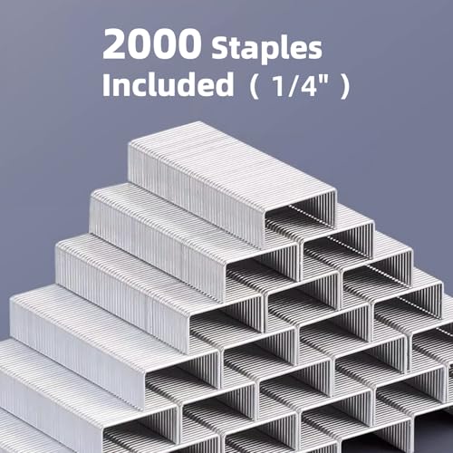 Modern Long Reach Stapler,with 2000 Staples & Stapler Remover