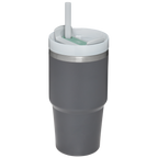 Car-Cup Friendly The Quencher H2.0 Flowstate Tumbler | Stanley Create D330L - Premium Stainless Steel Straw Cup for All-Day Hydration Detail