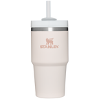 Large Capacity The Quencher H2.0 Flowstate Tumbler D030T - Double-Wall Vacuum Insulated Travel Tumbler with Straw - Rose Quartz