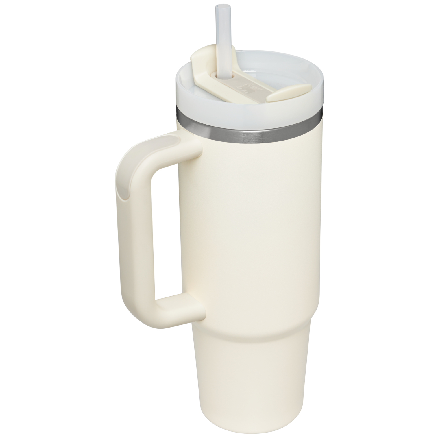 Insulated Travel The Quencher H2.0 Flowstate Tumbler | Stanley Create D331C - Double-Wall Vacuum Insulated Travel Tumbler with Straw Detail