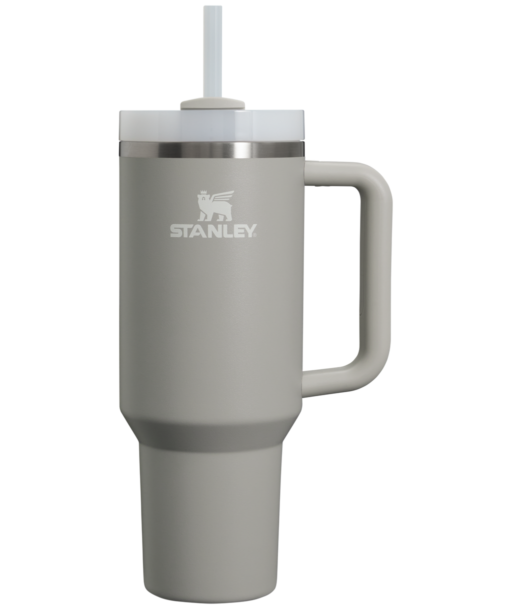 Car-Cup Friendly The Quencher H2.0 Flowstate Tumbler  | Stanley Create D332L - FlowState 3-Position Lid Insulated Travel Mug - Ash