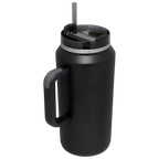 Large Capacity The Quencher H2.0 Flowstate Tumbler D033Q - Double-Wall Vacuum Insulated Travel Tumbler with Straw Detail