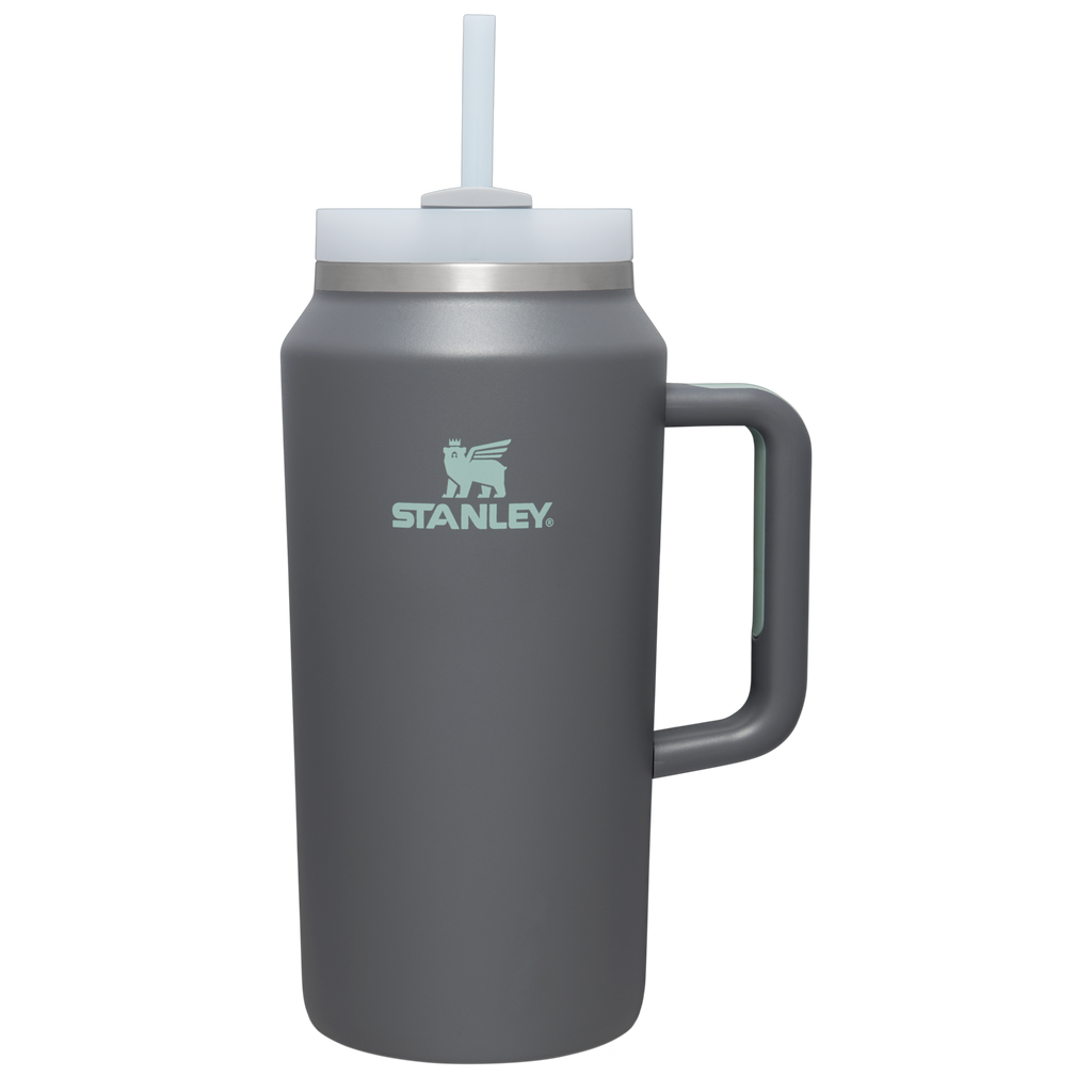 Large Capacity The Quencher H2.0 Flowstate Tumbler D033Q - Double-Wall Vacuum Insulated Travel Tumbler with Straw Detail