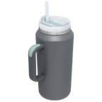 Large Capacity The Quencher H2.0 Flowstate Tumbler D033Q - Double-Wall Vacuum Insulated Travel Tumbler with Straw Detail