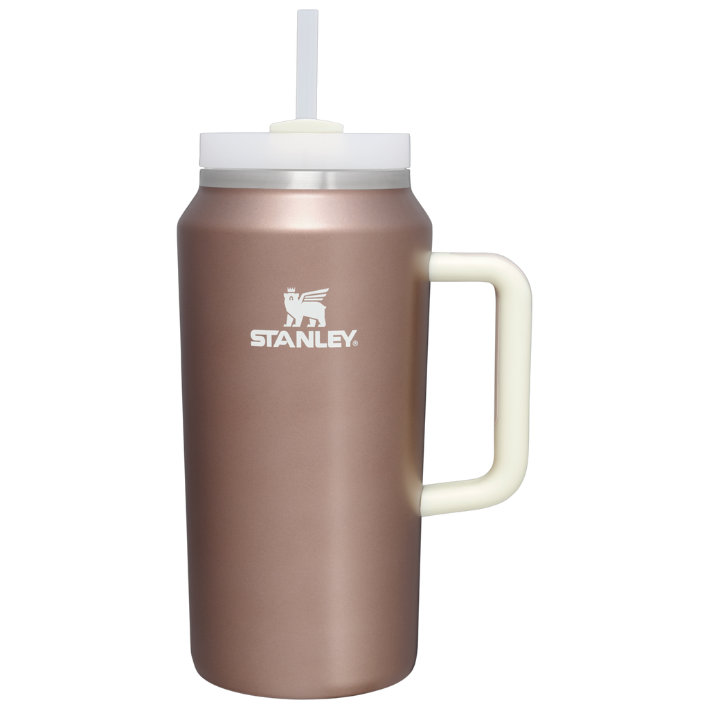 Large Capacity The Quencher H2.0 Flowstate Tumbler D033Q - Double-Wall Vacuum Insulated Travel Tumbler with Straw Detail