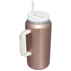 Large Capacity The Quencher H2.0 Flowstate Tumbler D033Q - Double-Wall Vacuum Insulated Travel Tumbler with Straw Detail