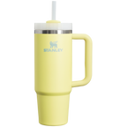 Insulated Travel The Quencher H2.0 Flowstate Tumbler | Stanley Create D331C - Double-Wall Vacuum Insulated Travel Tumbler with Straw Detail