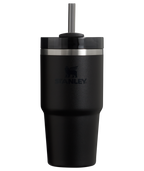 Car-Cup Friendly The Quencher H2.0 Flowstate Tumbler | Stanley Create D330L - Premium Stainless Steel Straw Cup for All-Day Hydration - Black 2.0