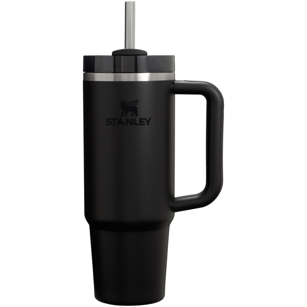 Insulated Travel The Quencher H2.0 Flowstate Tumbler D051L - FlowState 3-Position Lid Insulated Travel Mug - Black 2.0