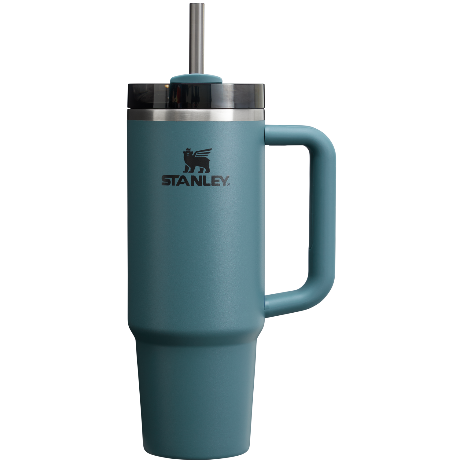 Insulated Travel The Quencher H2.0 Flowstate Tumbler | Stanley Create D331C - Double-Wall Vacuum Insulated Travel Tumbler with Straw Detail