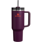 Car-Cup Friendly The Quencher H2.0 Flowstate Tumbler  | Stanley Create D332L - FlowState 3-Position Lid Insulated Travel Mug - Plum