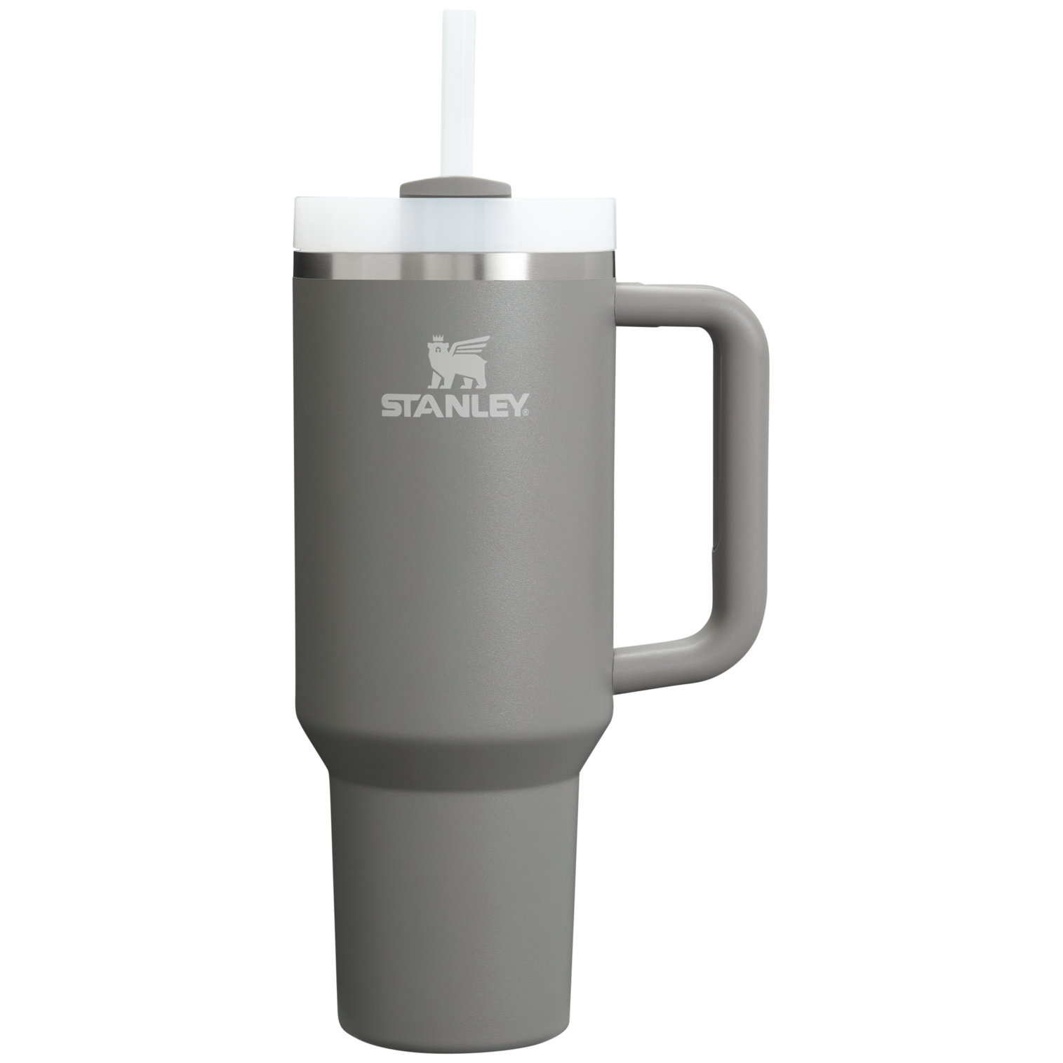 Splash-Resistant FlowState The Quencher H2.0 Flowstate Tumbler D050X - 40oz Large Capacity Car-Cup Friendly Quencher - Stone