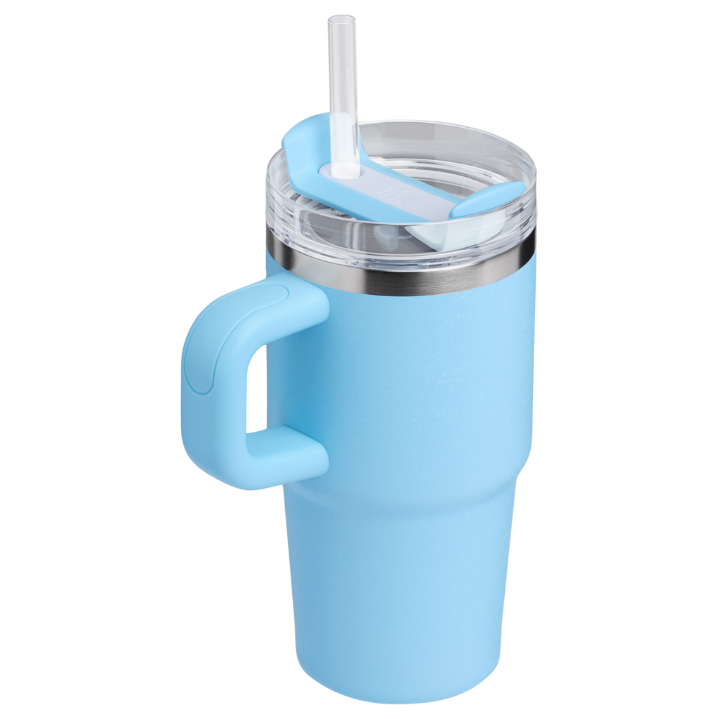 Insulated Travel The Quencher H2.O Flowstate Tumbler with Handle | Stanley Create D309N - FlowState 3-Position Lid Insulated Travel Mug Detail
