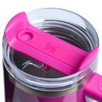 Large Capacity The Quencher H2.O Flowstate Tumbler | Stanley Create D274S - FlowState 3-Position Lid Insulated Travel Mug Detail