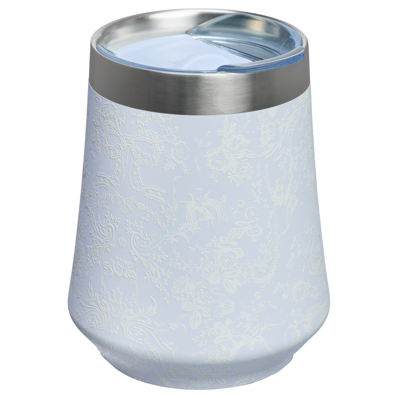 Premium Matte Stanley 1913 x LoveShackFancy Holiday Reserve Wine Tumbler D204X - Reserve Collection Stainless Steel Whiskey Cup Detail