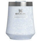 Shatterproof Luxury Stanley 1913 x LoveShackFancy Holiday Reserve Wine Tumbler D367F - Elegant Stemless Vacuum Insulated Wine Tumbler - Toscana Toile Alpine Blue