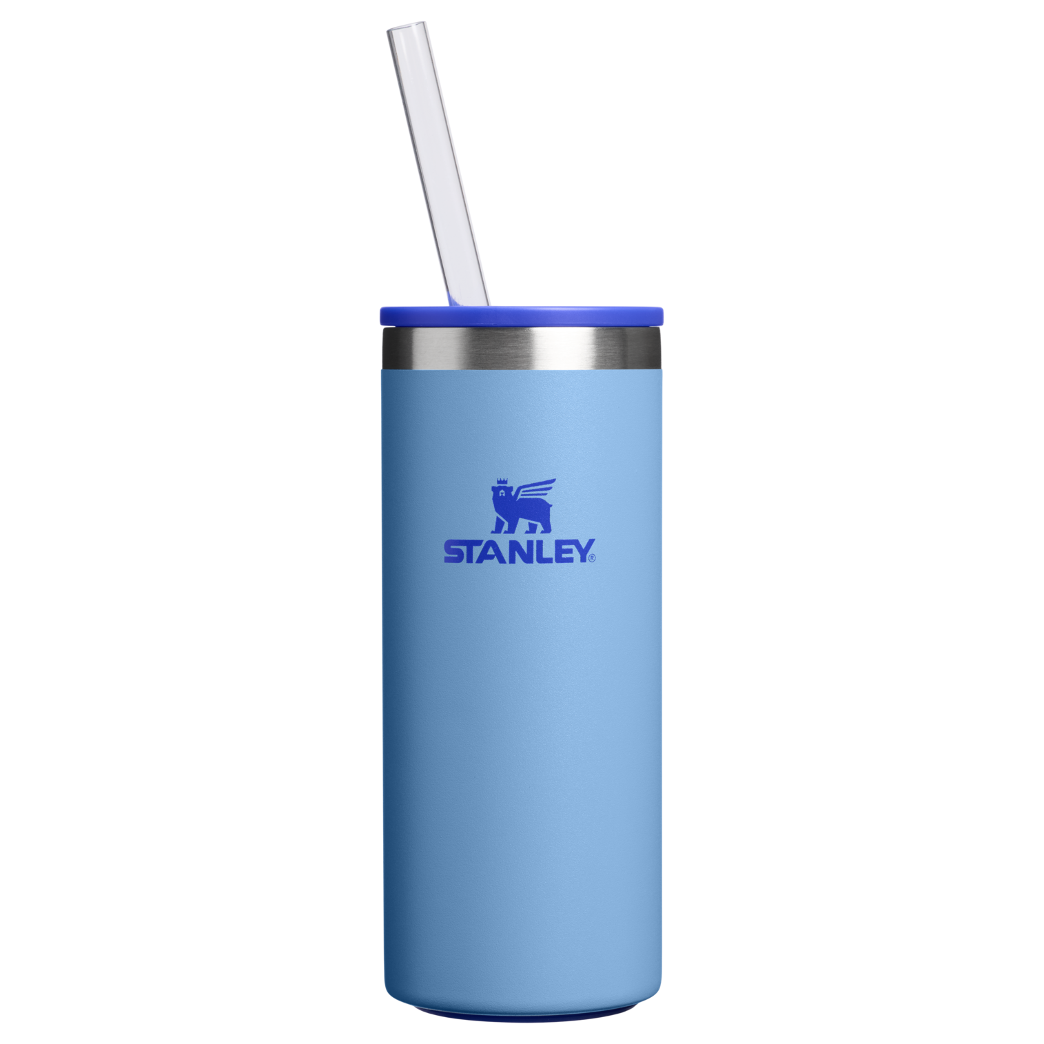 Ice-Retention The Everyday Slim Can Cooler Cup | Stanley Create D300G - Heavy-Duty Ice-Retention Food & Beverage Carrier - Blue Sky