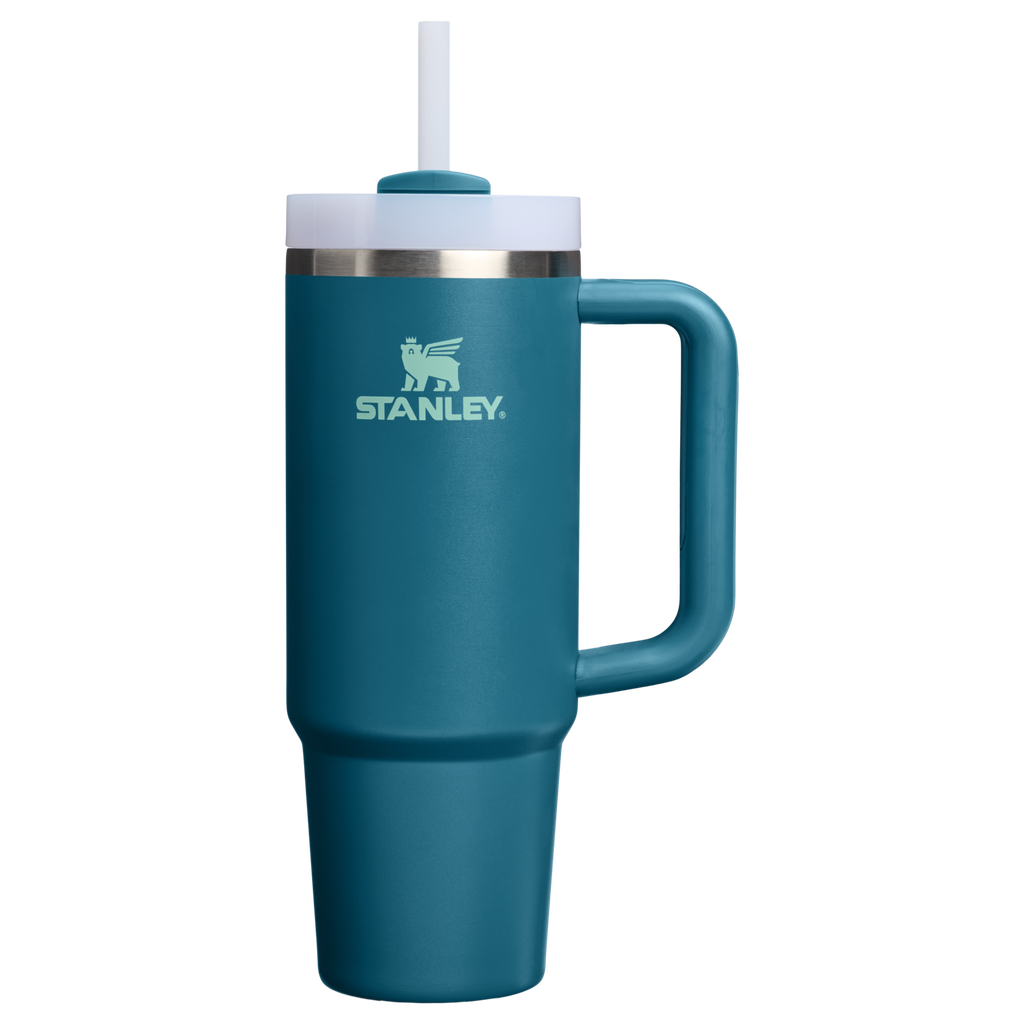 Insulated Travel The Quencher H2.0 Flowstate Tumbler D051L - FlowState 3-Position Lid Insulated Travel Mug - Coastal Teal