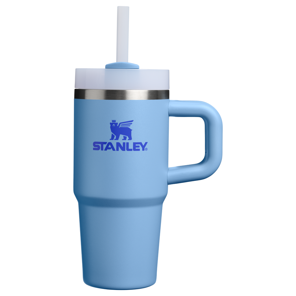 Splash-Resistant FlowState The Quencher H2.O Flowstate Tumbler D068Z - FlowState 3-Position Lid Insulated Travel Mug - Blue Sky