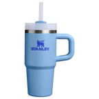 Splash-Resistant FlowState The Quencher H2.O Flowstate Tumbler D068Z - FlowState 3-Position Lid Insulated Travel Mug - Blue Sky