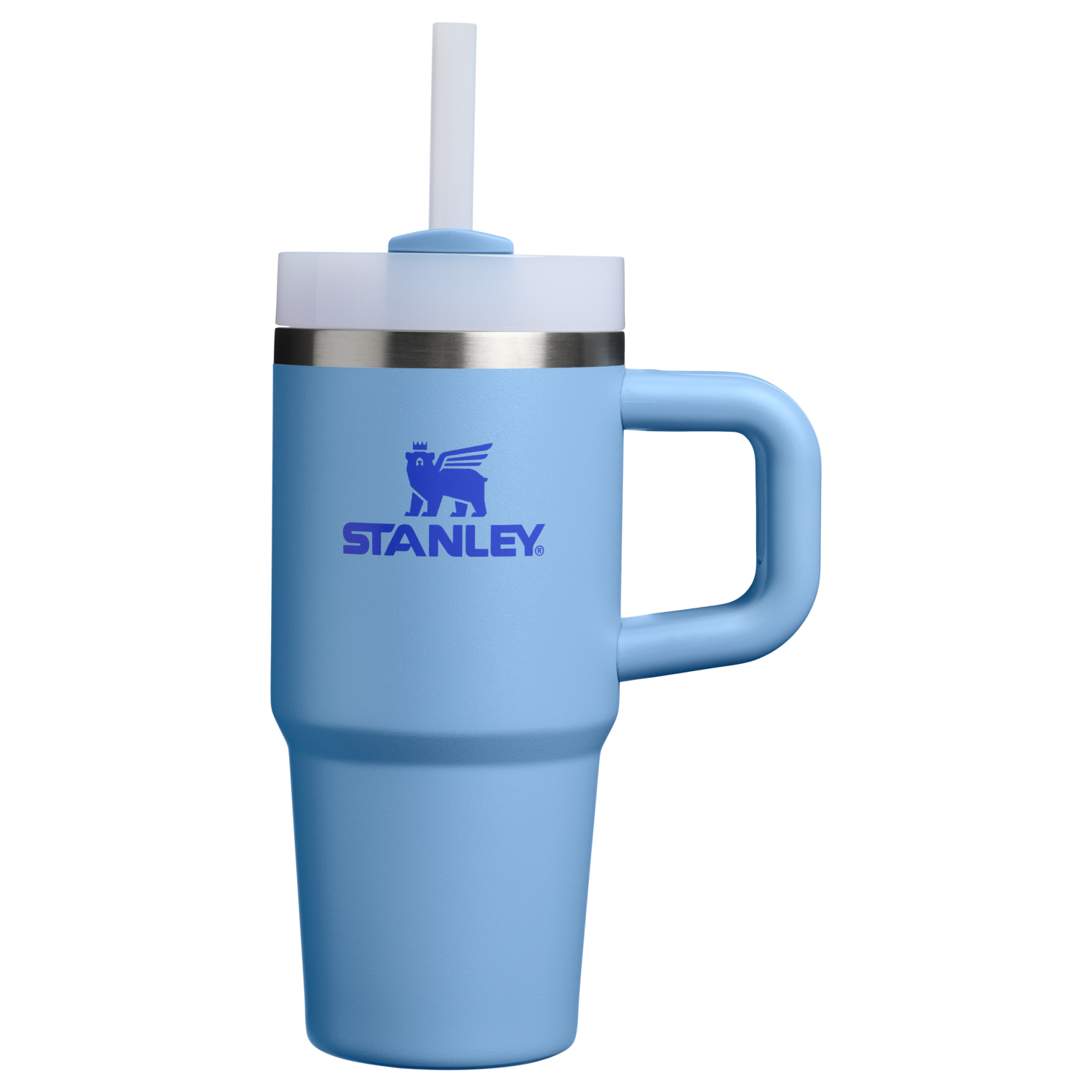Splash-Resistant FlowState The Quencher H2.O Flowstate Tumbler D068Z - FlowState 3-Position Lid Insulated Travel Mug - Blue Sky