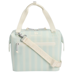 Portable Mini The All Day Julienne Mini Cooler D349V - Leak-Proof Insulated Mini Cooler Bag for Lunch - Mist Picnic Stripe