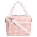 Portable Mini The All Day Julienne Mini Cooler D349V - Leak-Proof Insulated Mini Cooler Bag for Lunch - Rose Quartz Rattan