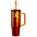 Double-Wall Vacuum The Stanley 1913 x Karol G Quencher H2.0 Flowstate Tumbler D276V - Double-Wall Vacuum Insulated Travel Tumbler with Straw - 30oz | KAROL G FLOR