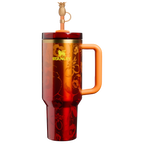 Double-Wall Vacuum The Stanley 1913 x Karol G Quencher H2.0 Flowstate Tumbler D275T - FlowState 3-Position Lid Insulated Travel Mug - 40oz | KAROL G FLOR