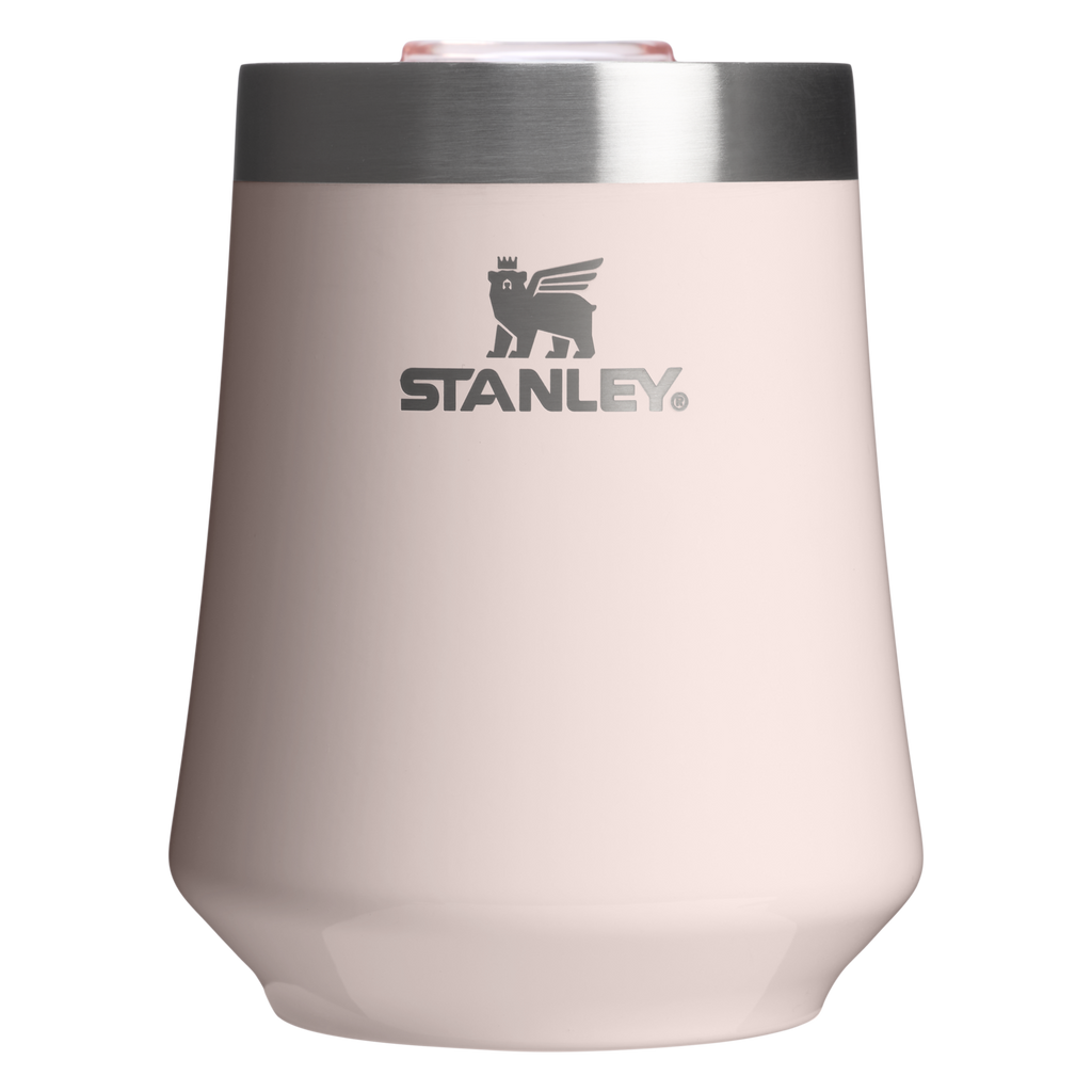 Elegant Stemless The Reserve Wine Tumbler D125V - Elegant Stemless Vacuum Insulated Wine Tumbler - Rose Quartz Gloss