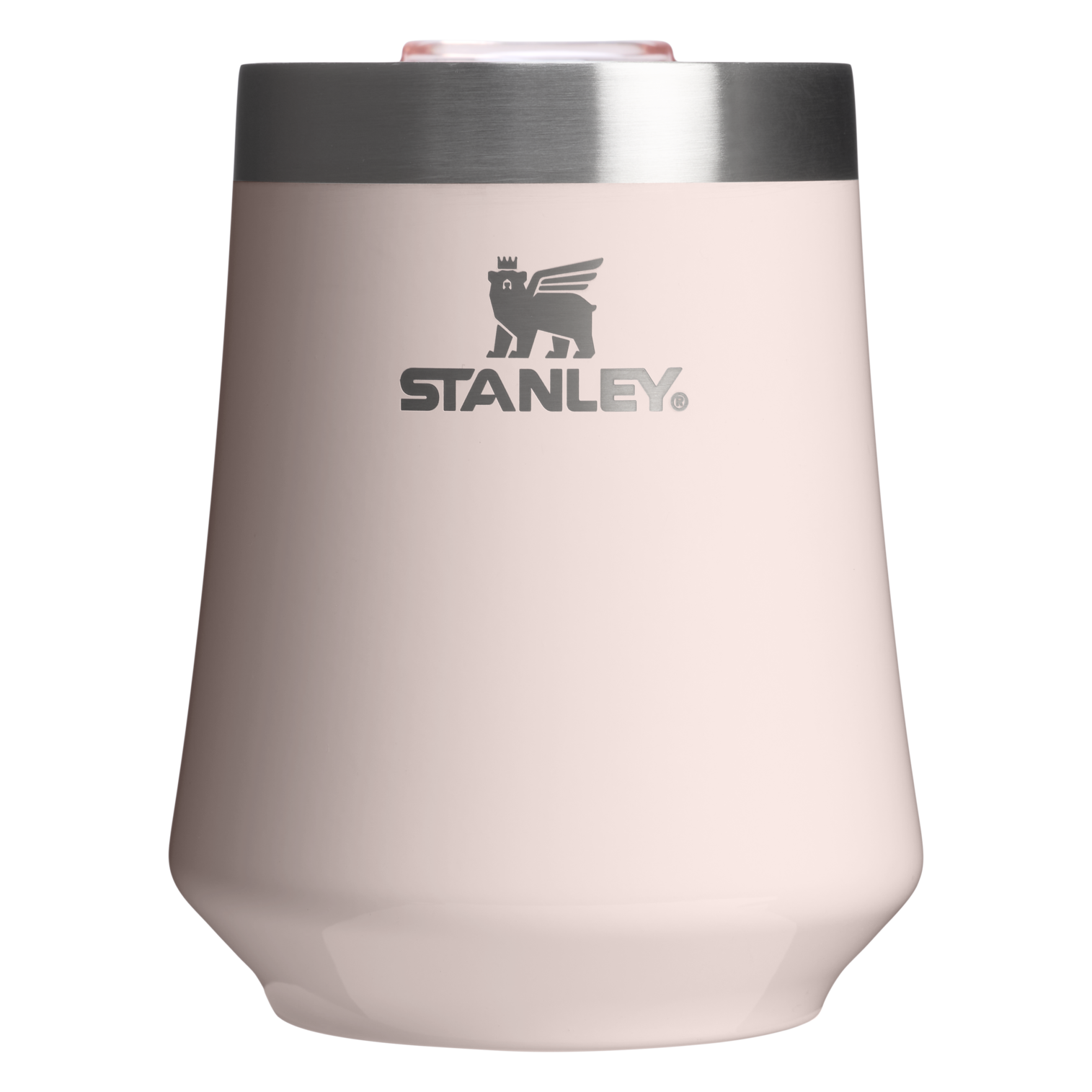 Elegant Stemless The Reserve Wine Tumbler D125V - Elegant Stemless Vacuum Insulated Wine Tumbler - Rose Quartz Gloss