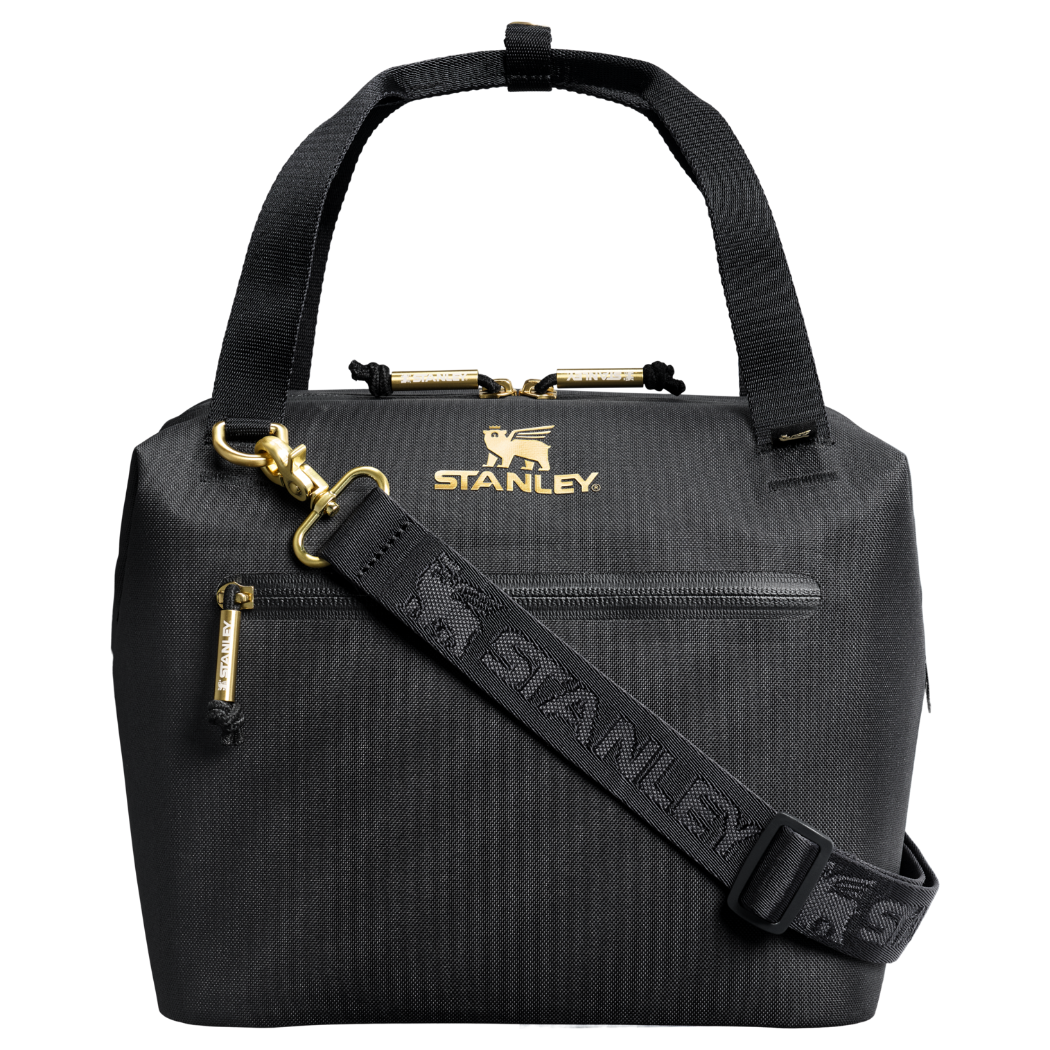 Premium All-Weather The All Day Julienne Mini Cooler D052R - Leak-Proof Insulated Mini Cooler Bag for Lunch - Black Honey