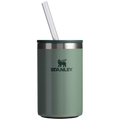 Leak-Proof Insulated The Everyday Can Cooler Cup | Stanley Create D313H - Heavy-Duty Ice-Retention Food & Beverage Carrier - Hammertone Green