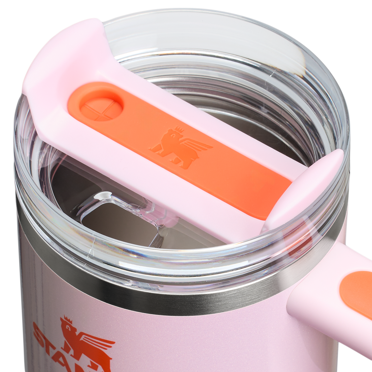 Insulated Travel The Quencher H2.O Flowstate Tumbler with Handle | Stanley Create D309N - FlowState 3-Position Lid Insulated Travel Mug Detail