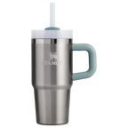 Splash-Resistant FlowState The Quencher H2.O Flowstate Tumbler | Stanley Create D291F - FlowState 3-Position Lid Insulated Travel Mug Detail