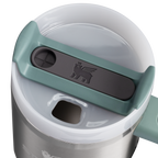 Splash-Resistant FlowState The Quencher H2.O Flowstate Tumbler D068Z - FlowState 3-Position Lid Insulated Travel Mug Detail
