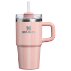 Car-Cup Friendly The Quencher H2.0 Flowstate Tumbler D344H - 40oz Large Capacity Car-Cup Friendly Quencher - Peach Rose Picnic Stripe