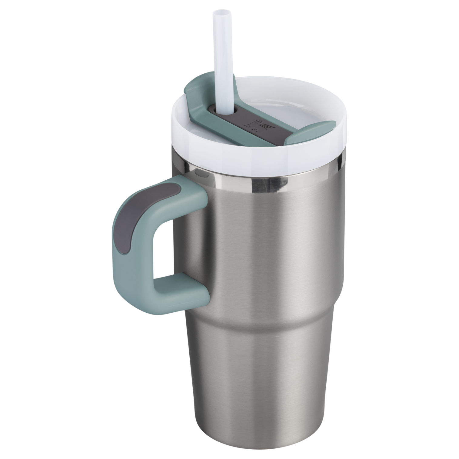 Insulated Travel The Quencher H2.O Flowstate Tumbler with Handle | Stanley Create D309N - FlowState 3-Position Lid Insulated Travel Mug Detail