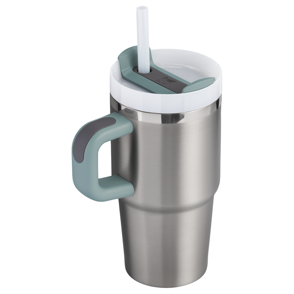 Large Capacity The Quencher H2.O Flowstate Tumbler D069R - FlowState 3-Position Lid Insulated Travel Mug Detail
