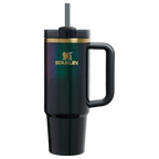 Insulated Travel The Wicked for Good Quencher H2.0 Flowstate Tumbler D246P - Double-Wall Vacuum Insulated Travel Tumbler with Straw - Elphaba For Good