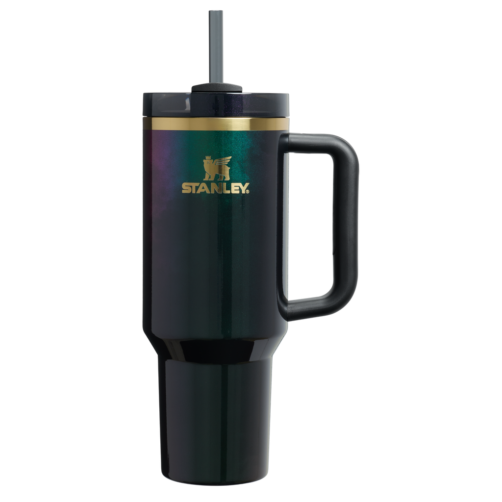 Insulated Travel The Wicked for Good Quencher H2.0 Flowstate Tumbler D245R - 40oz Large Capacity Car-Cup Friendly Quencher - Elphaba For Good