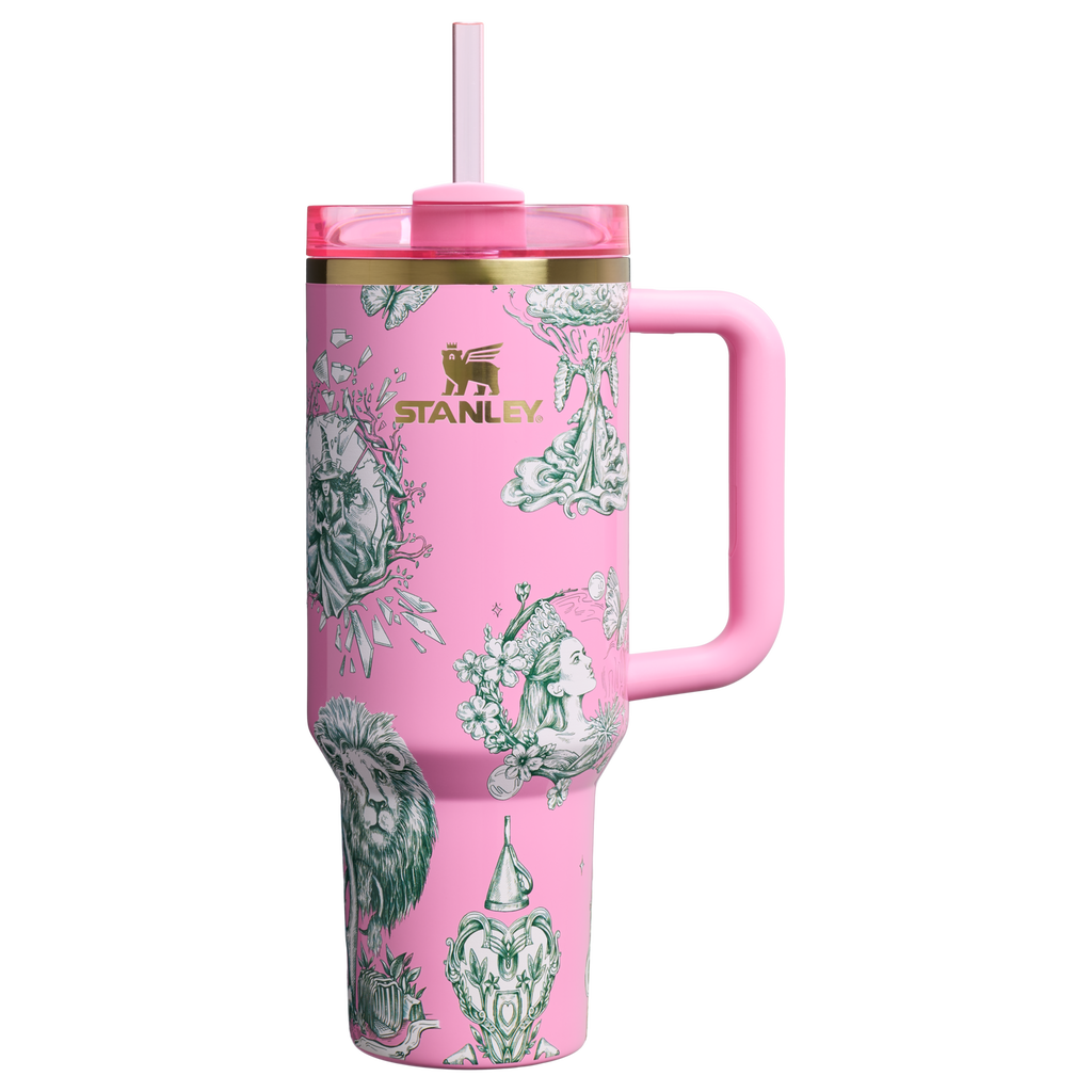 Insulated Travel The Wicked for Good Quencher H2.0 Flowstate Tumbler D245R - 40oz Large Capacity Car-Cup Friendly Quencher - Ozian Reprise