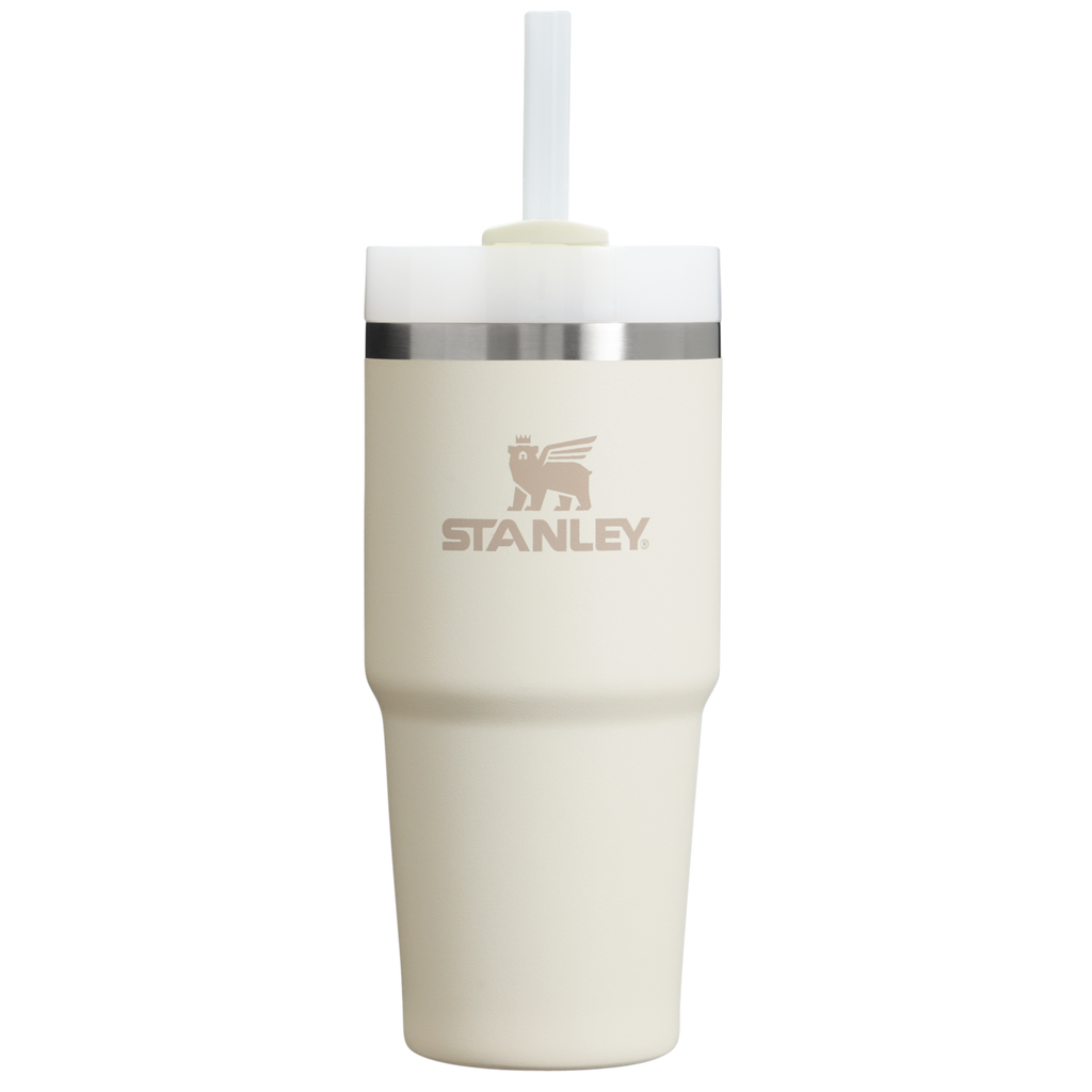 Car-Cup Friendly The Quencher H2.0 Flowstate Tumbler D214X - 40oz Large Capacity Car-Cup Friendly Quencher - Cream 2.0