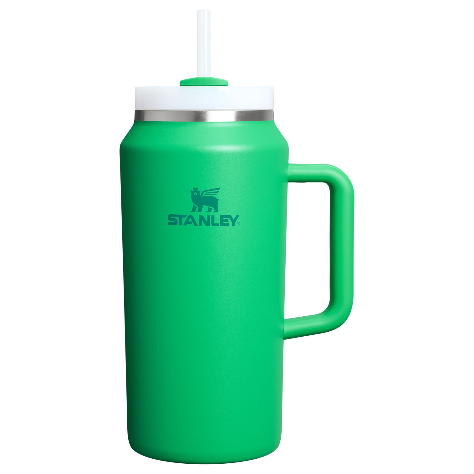 Large Capacity The Quencher H2.0 Flowstate Tumbler D033Q - Double-Wall Vacuum Insulated Travel Tumbler with Straw - Meadow