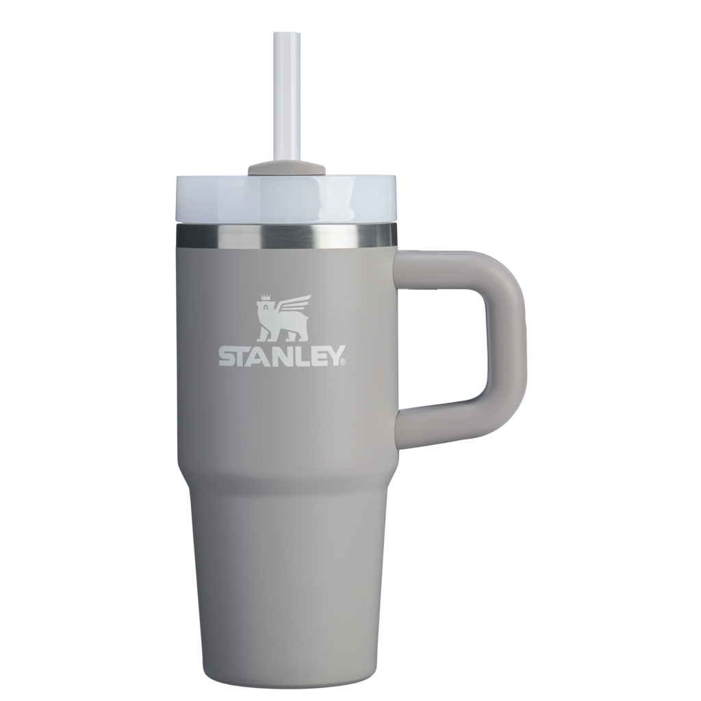 Splash-Resistant FlowState The Quencher H2.O Flowstate Tumbler D068Z - FlowState 3-Position Lid Insulated Travel Mug - Ash