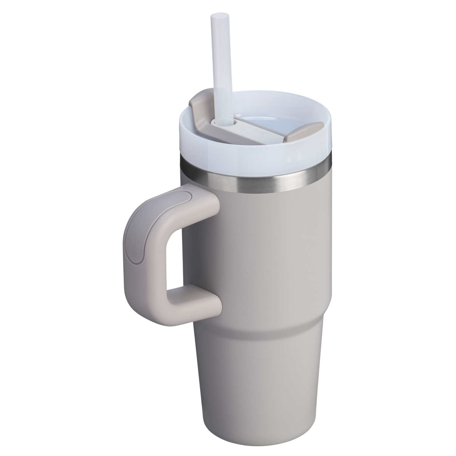 Splash-Resistant FlowState The Quencher H2.O Flowstate Tumbler D068Z - FlowState 3-Position Lid Insulated Travel Mug Detail