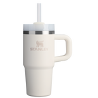 Splash-Resistant FlowState The Quencher H2.O Flowstate Tumbler D068Z - FlowState 3-Position Lid Insulated Travel Mug - Cream 2.0