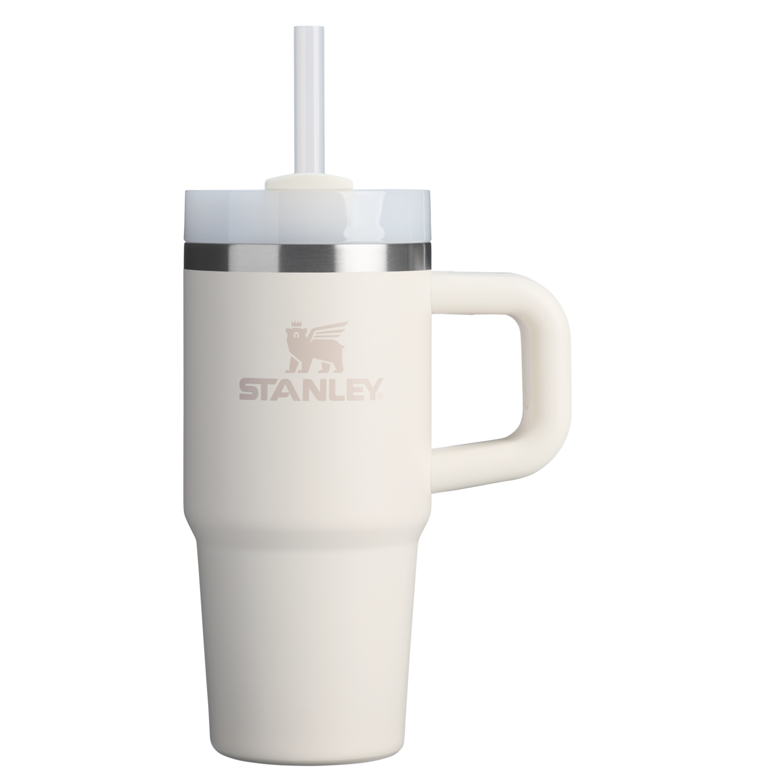 Splash-Resistant FlowState The Quencher H2.O Flowstate Tumbler D068Z - FlowState 3-Position Lid Insulated Travel Mug - Cream 2.0